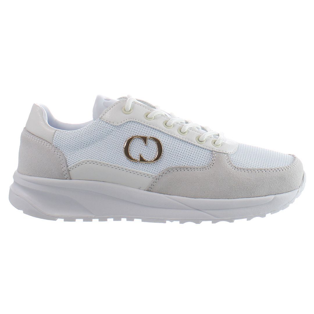 Modische Sneaker mit Mesh-Einsatz