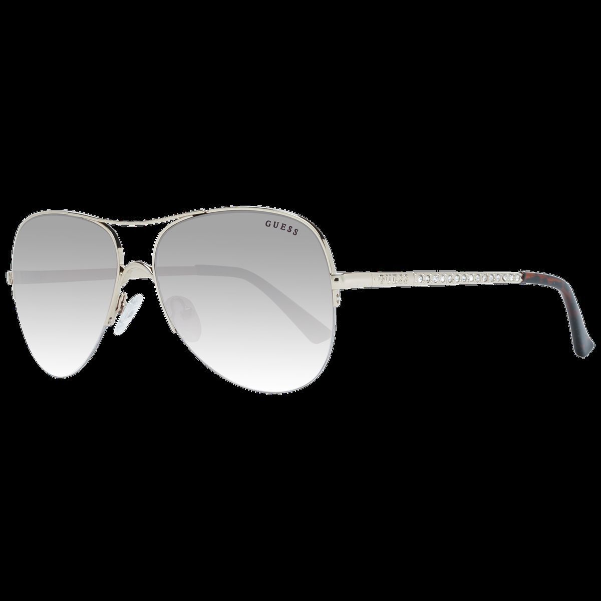 Pilotenbrille mit Kristallakzenten