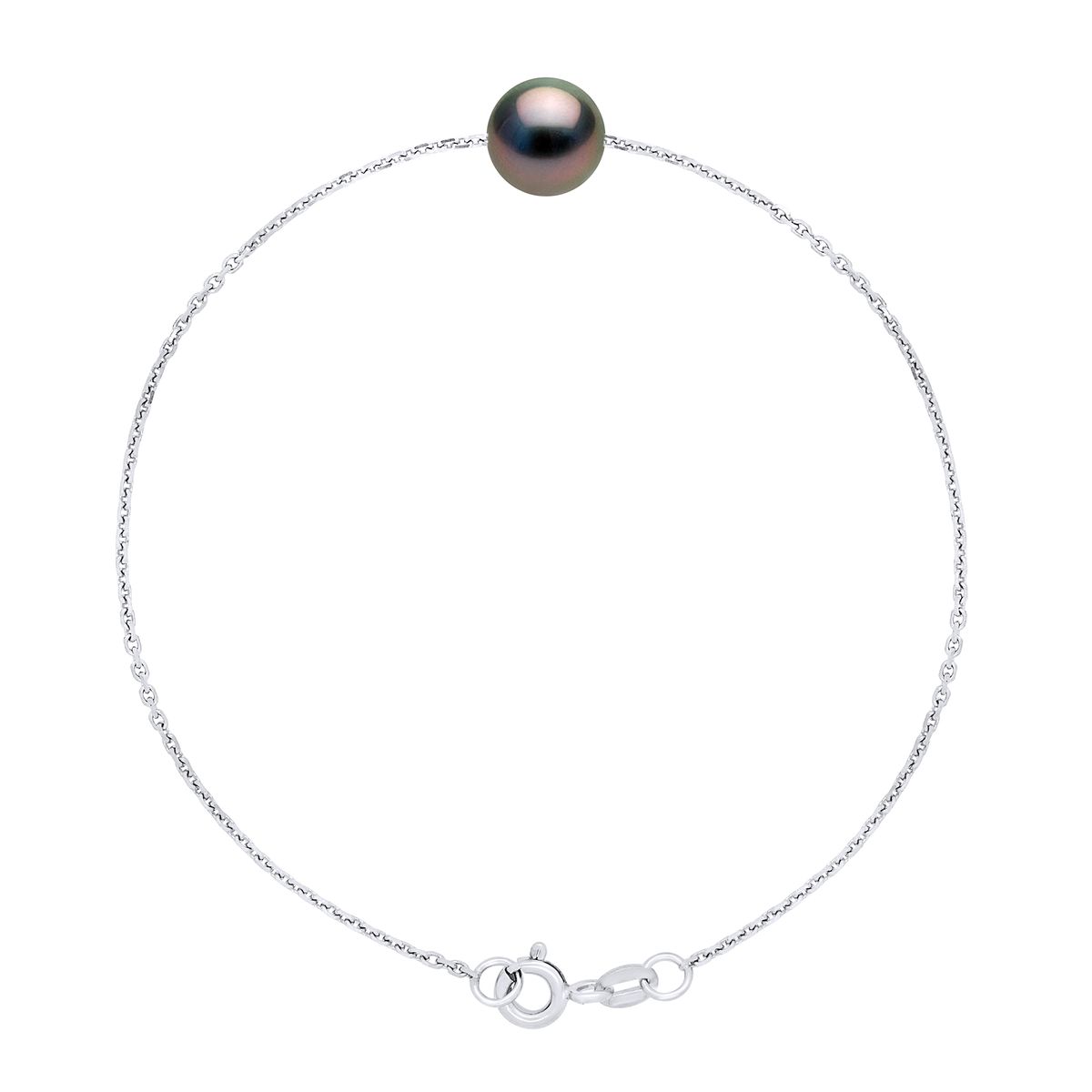 Tahitiperle Silber Armband