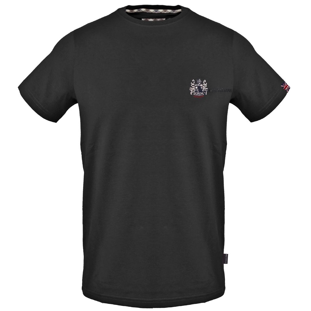 Klassisches T-Shirt mit Rundhalsausschnitt und Logo