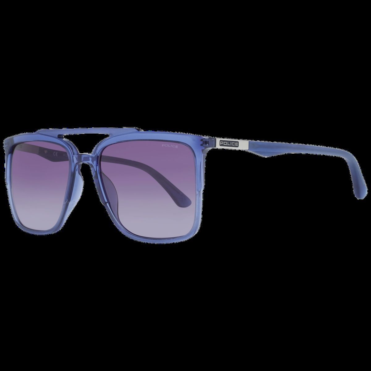 Quadratische Sonnenbrille mit Farbverlaufsgläsern
