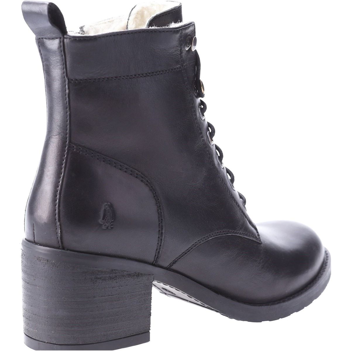 Schnürstiefeletten aus Leder