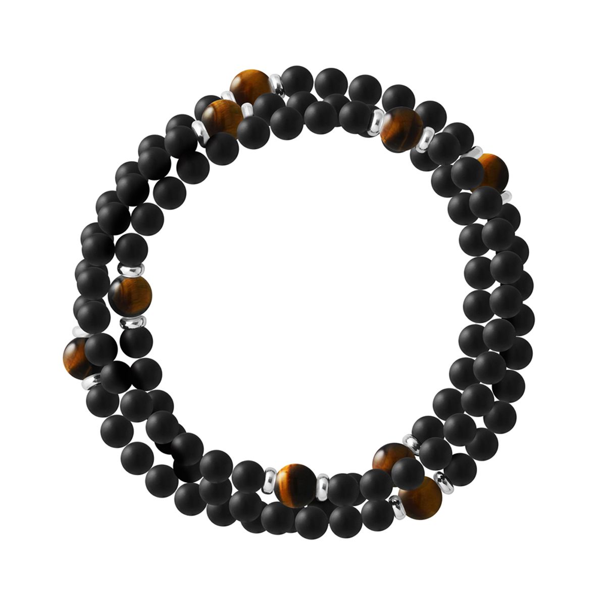 Dreireihiges Perlenarmband