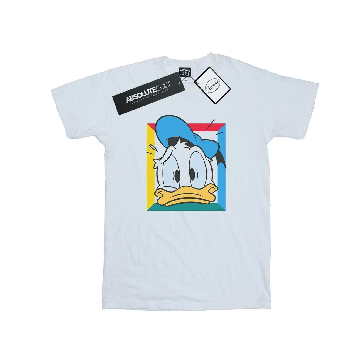 Disney - "Panicked" T-Shirt für Herren (Weiß)