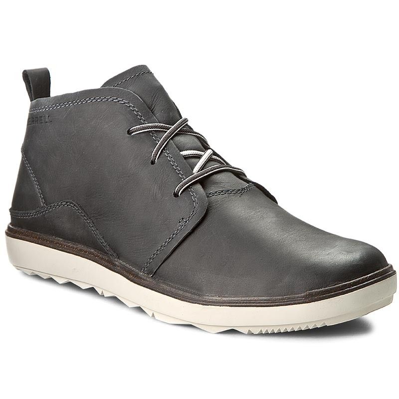Leder Chukka Stiefel Knöchelhoch
