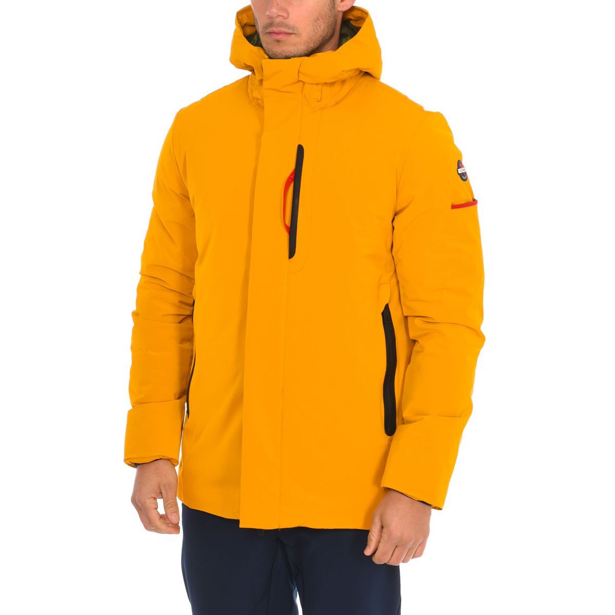 Wasserdichte Herrenjacke mit Kapuze