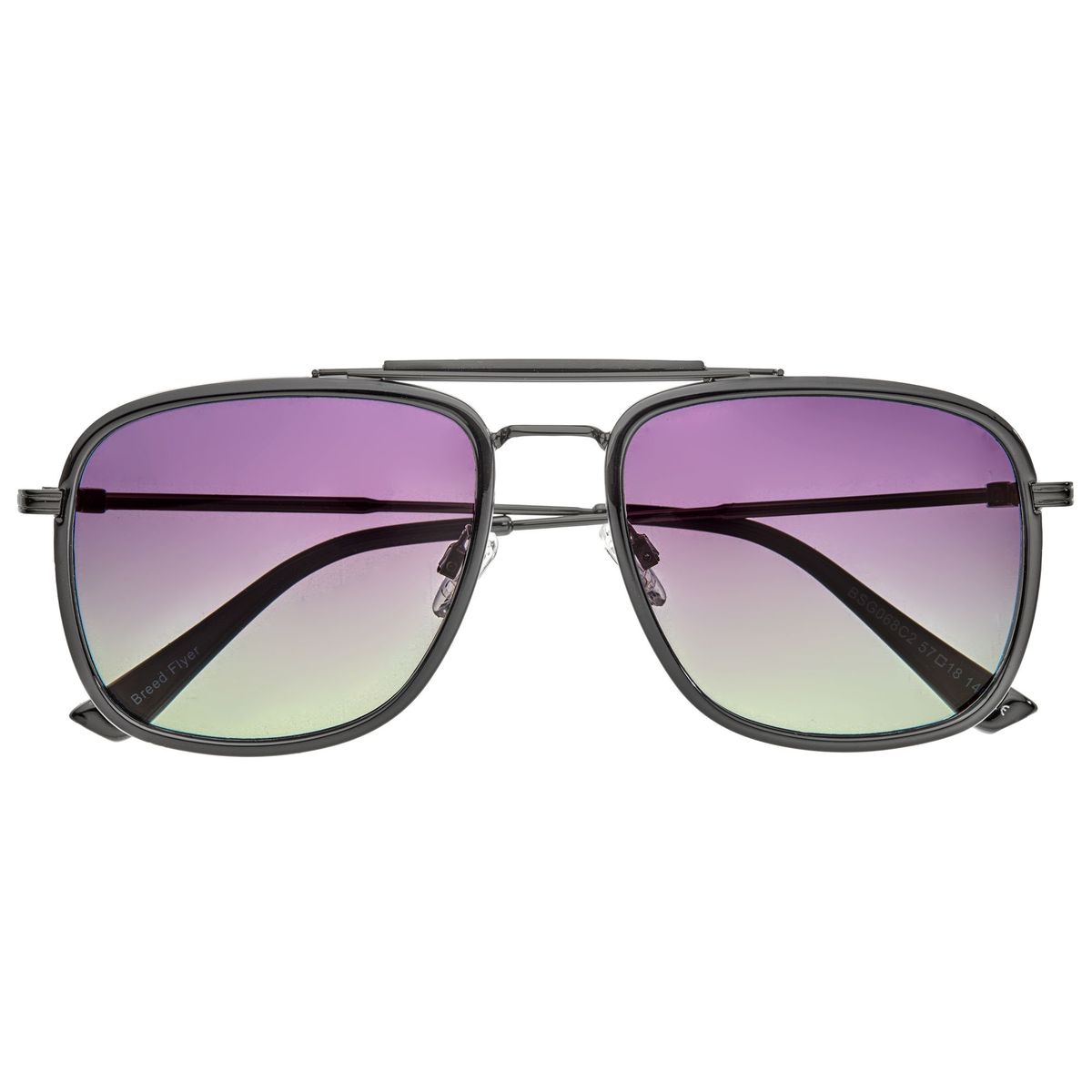Polarisierte Navigator-Sonnenbrille mit Doppelsteg