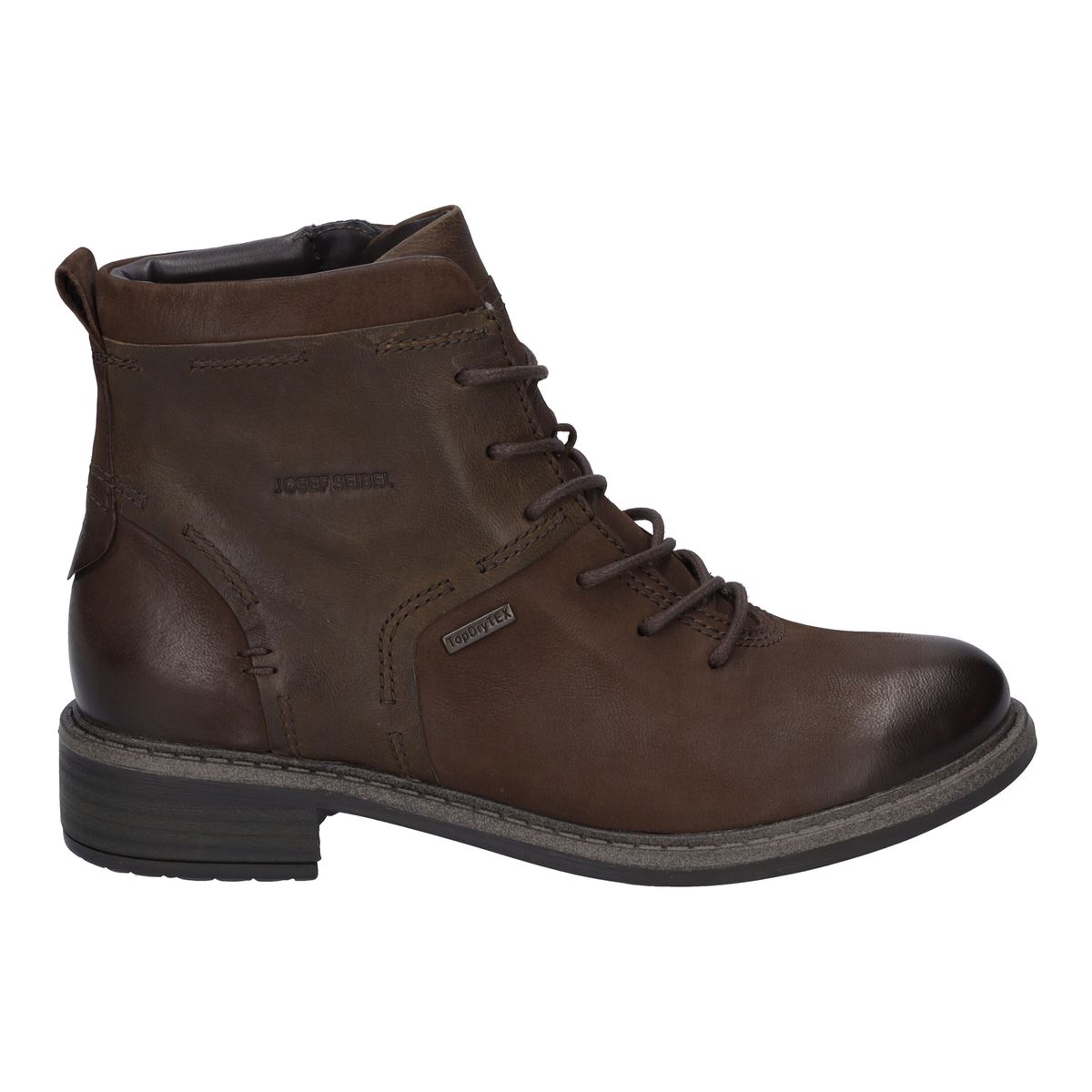 Leder-Stiefeletten zum Schnüren