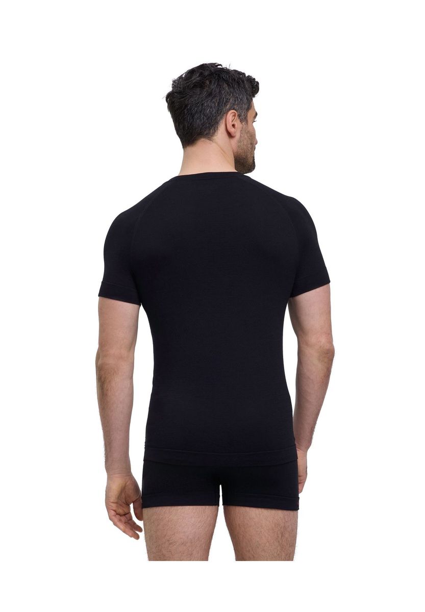 Funktions-Unterhemd mit Wollmischung