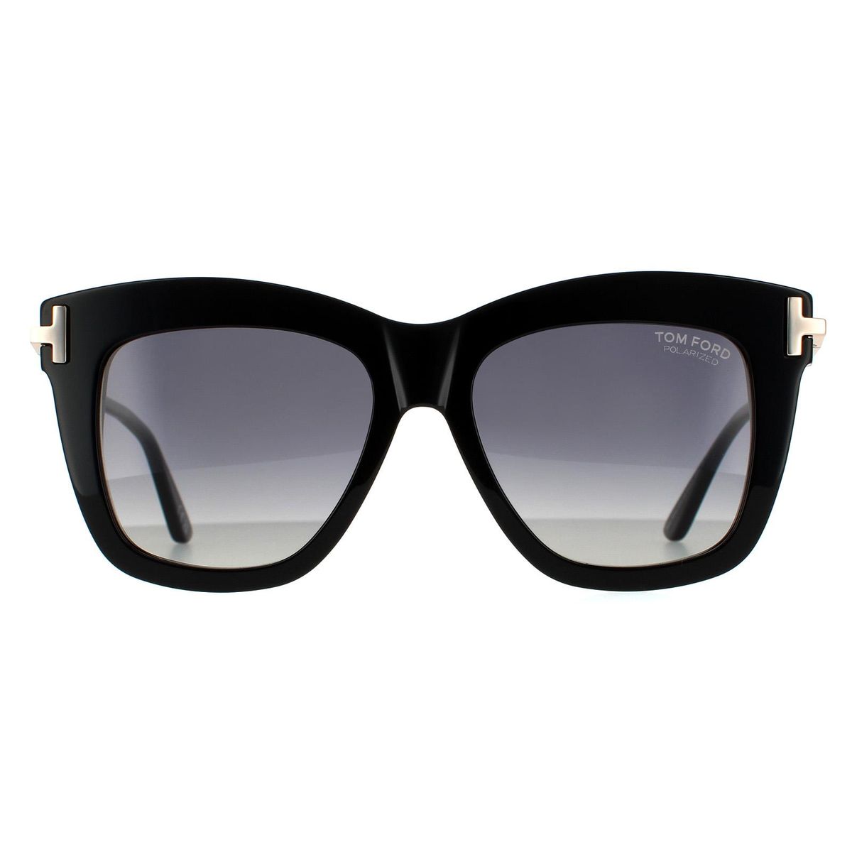 Quadratische Damen Sonnenbrille mit Akzenten