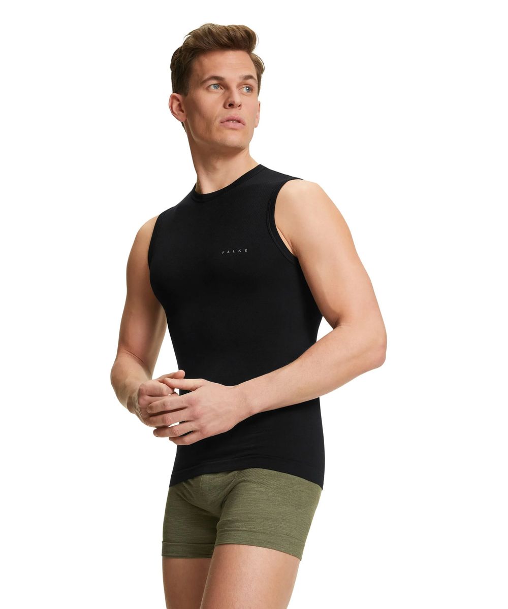 Funktions-Singlet aus Merinowoll-Mix
