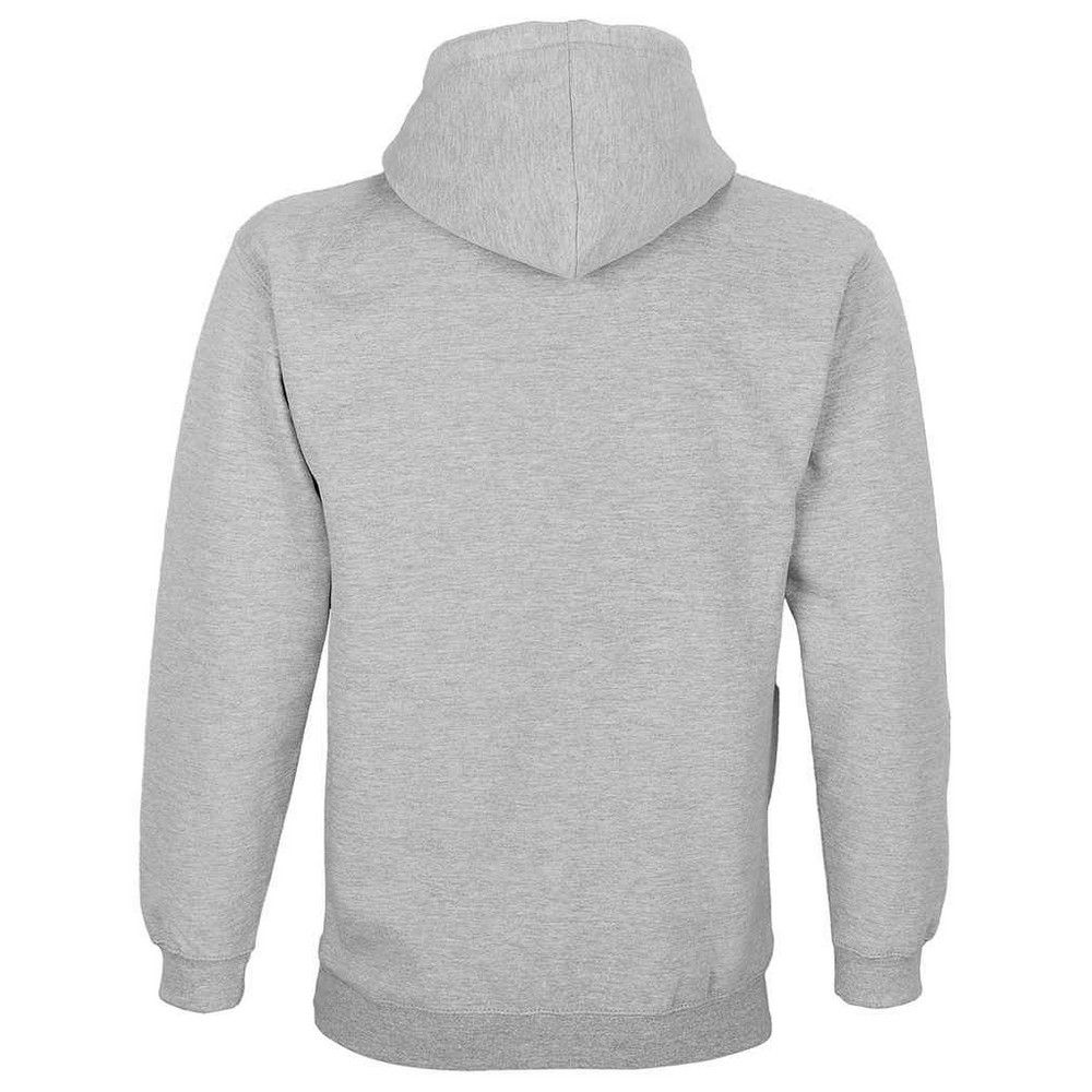 Klassischer Fleece-Kapuzenpullover mit Kängurutasche