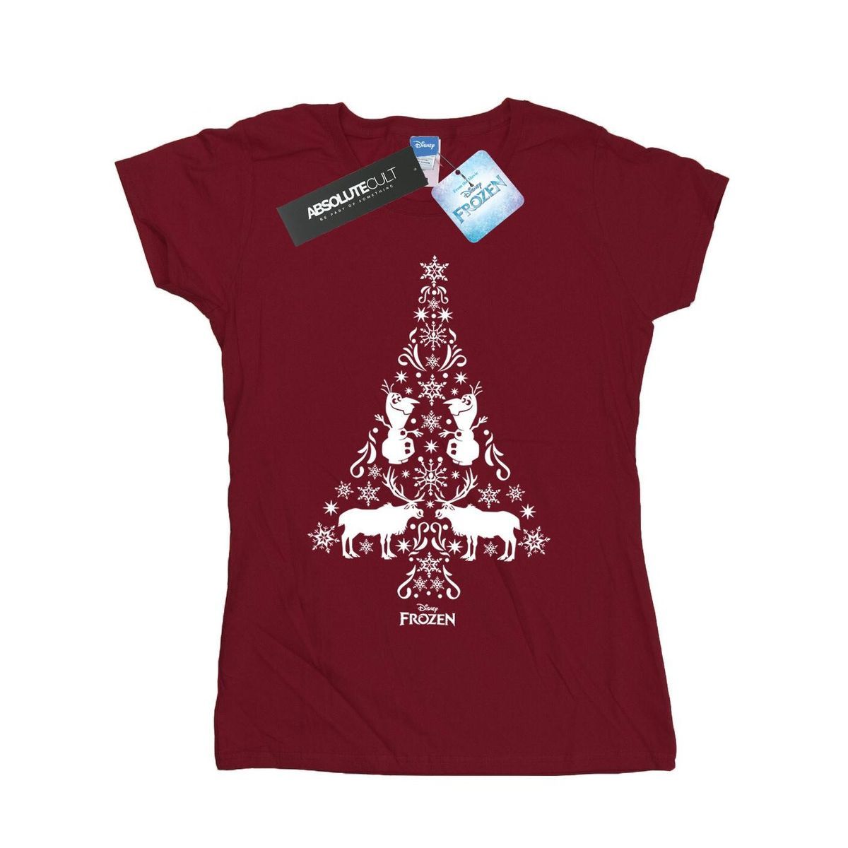 Disney Frozen Weihnachtsbaum Grafik T-Shirt