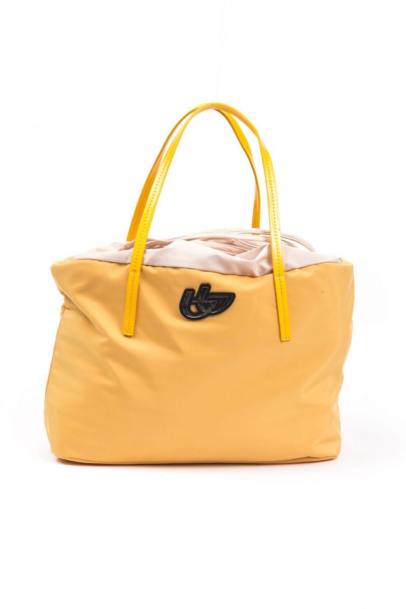Gelbe Shopper Tragetasche