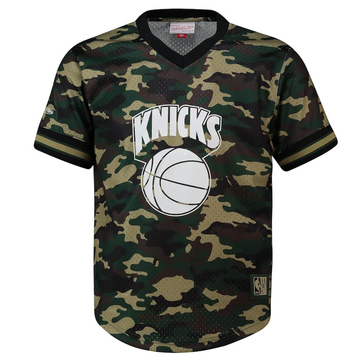 Knicks Camo Mesh Basketball Trikot