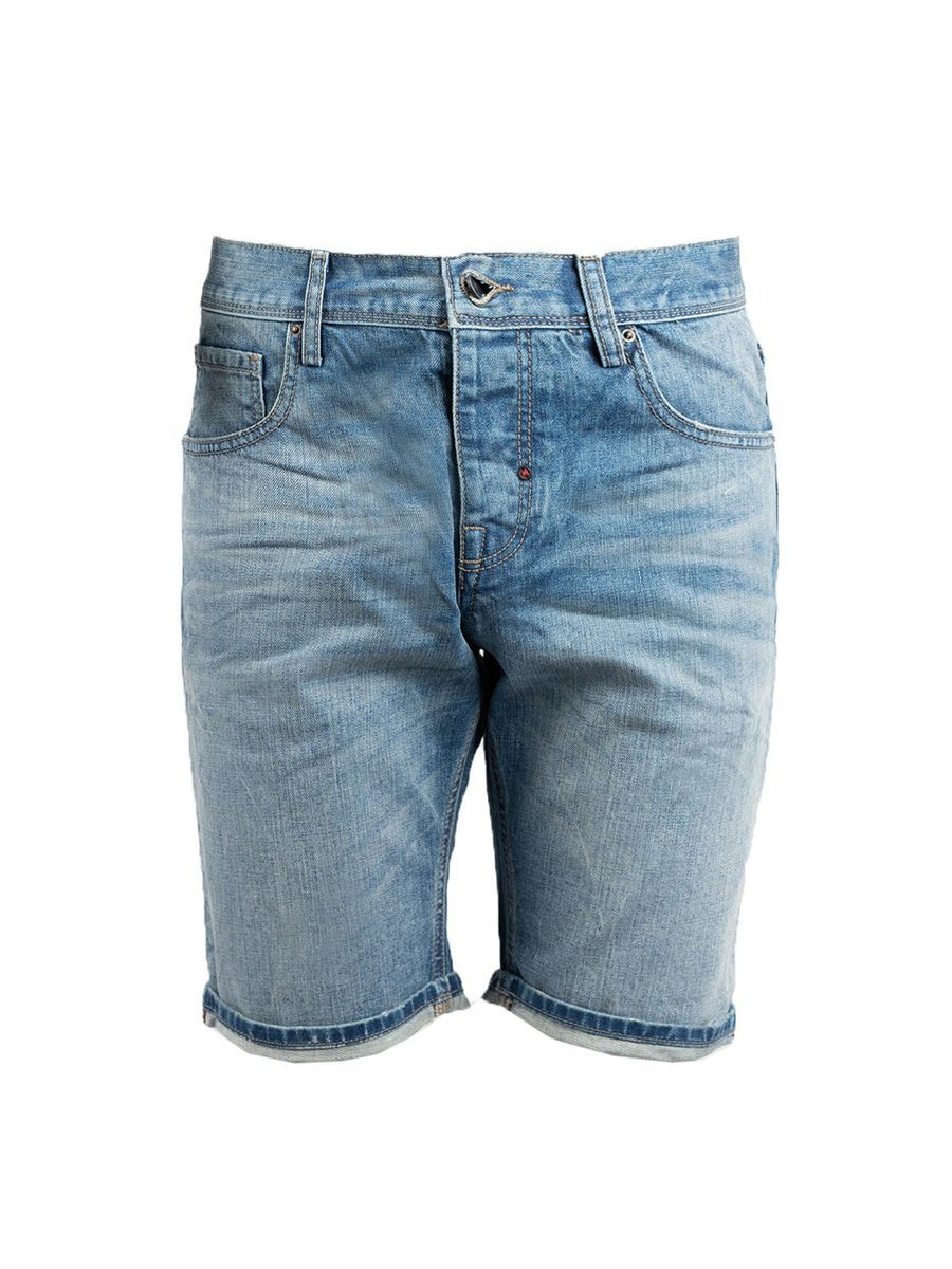 Herren Slim Fit Jeansshorts