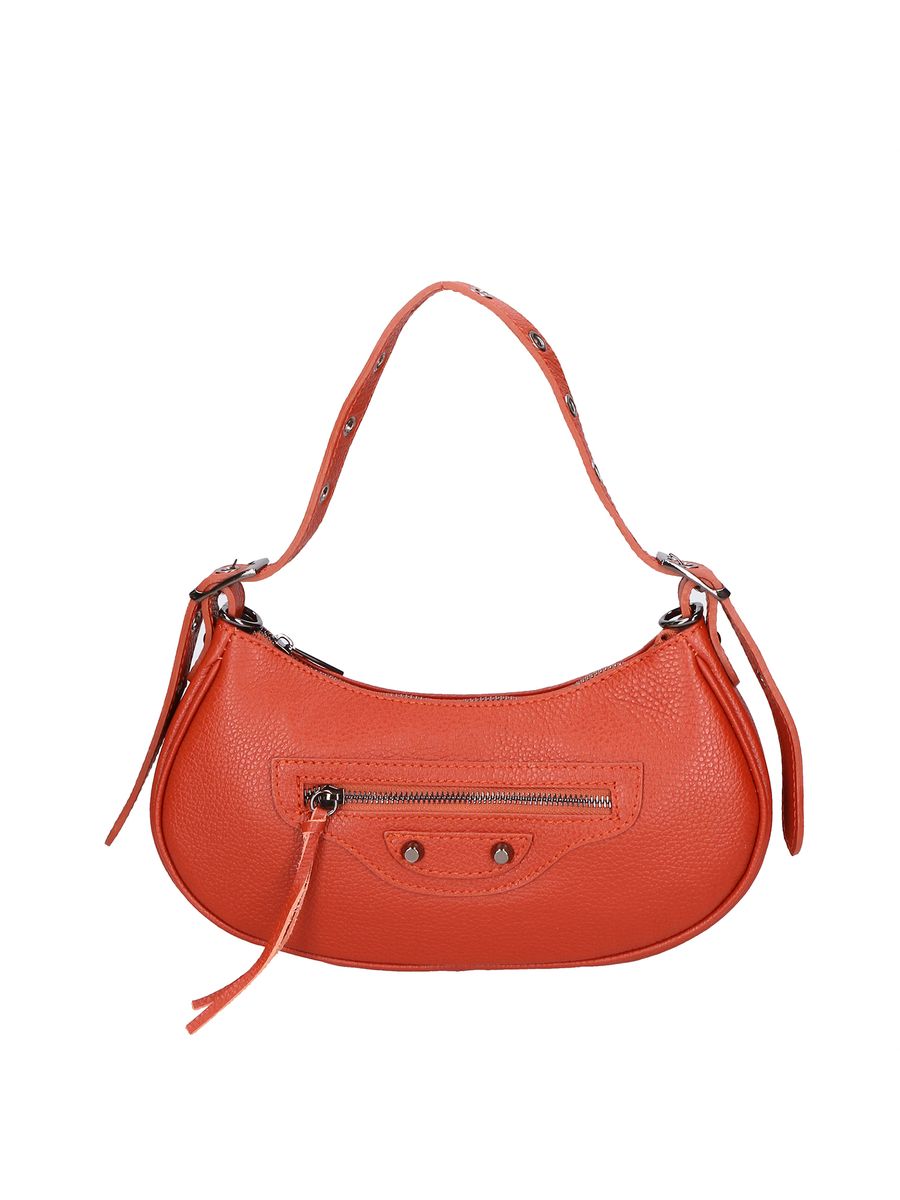 Leder-Schultertasche