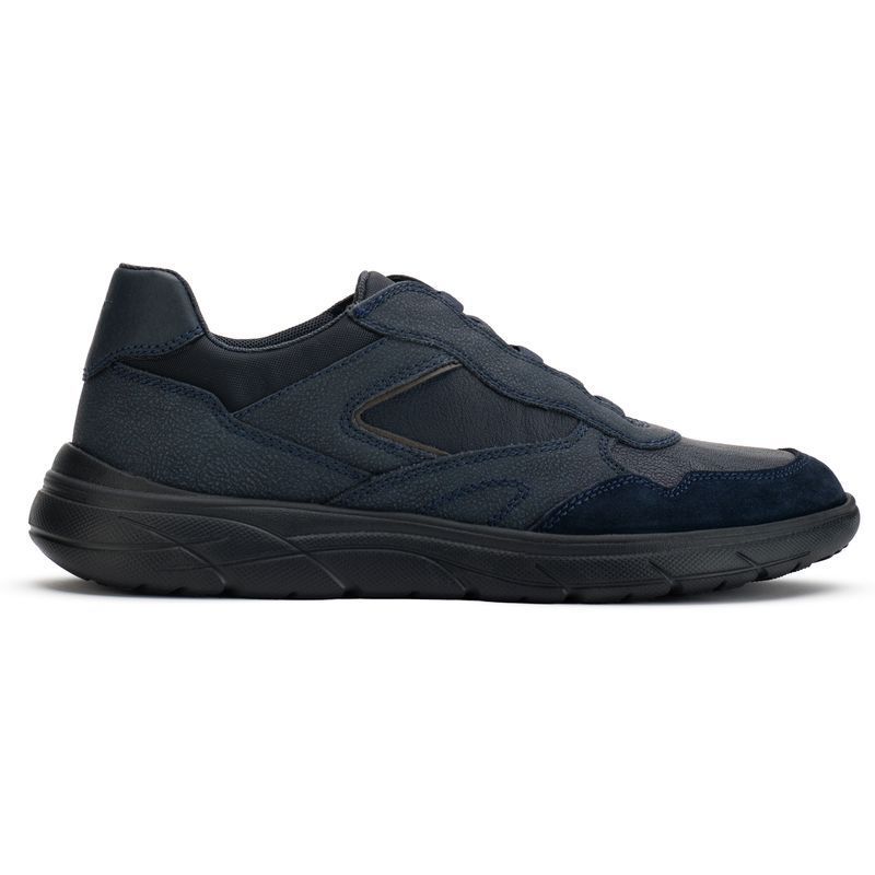 Leder-Schnür-Freizeitsneaker