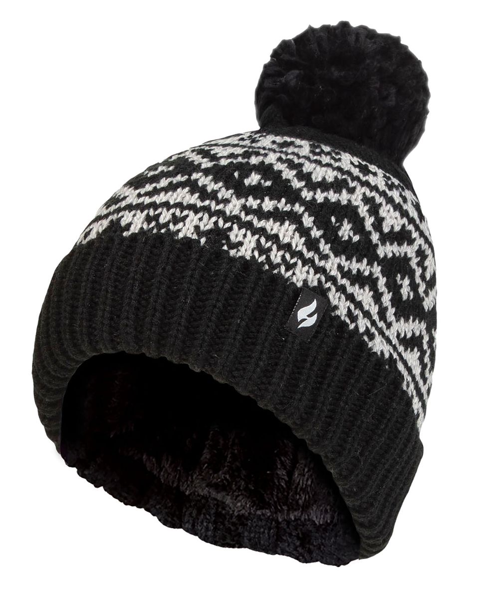 Fair Isle Strickmütze mit Muster