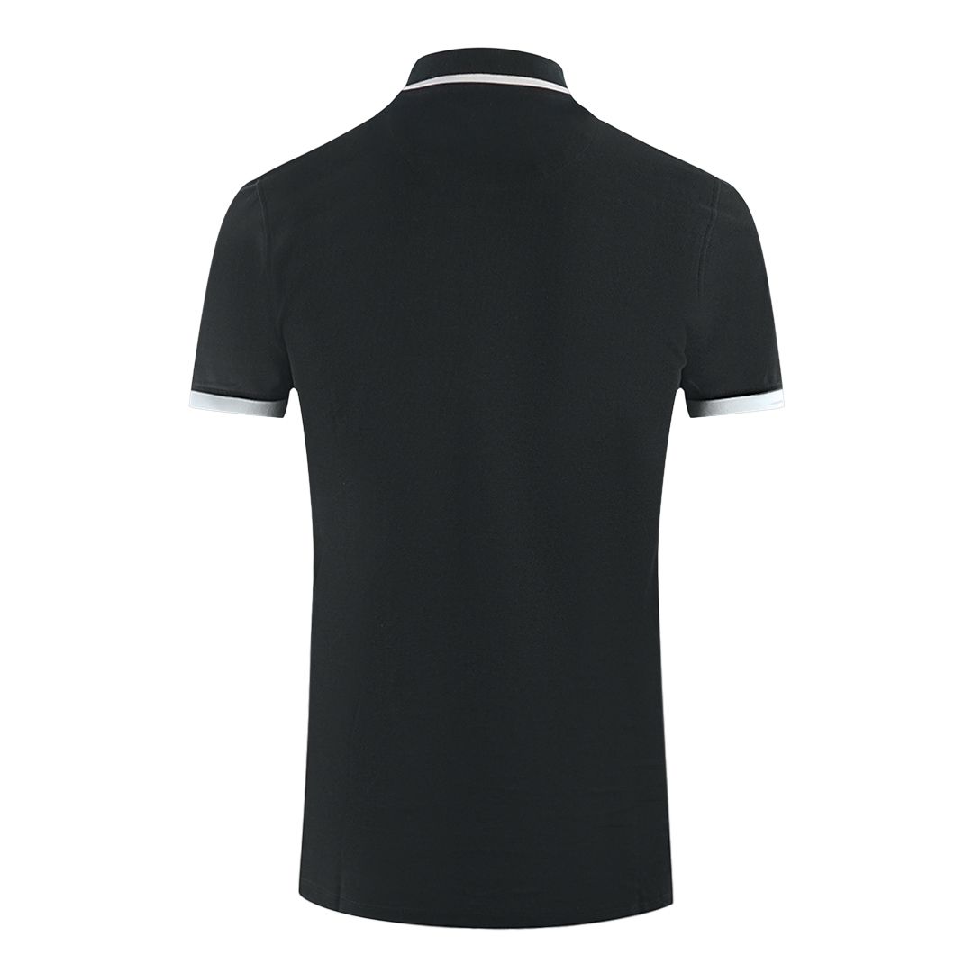 Poloshirt mit Wappen-Stickerei