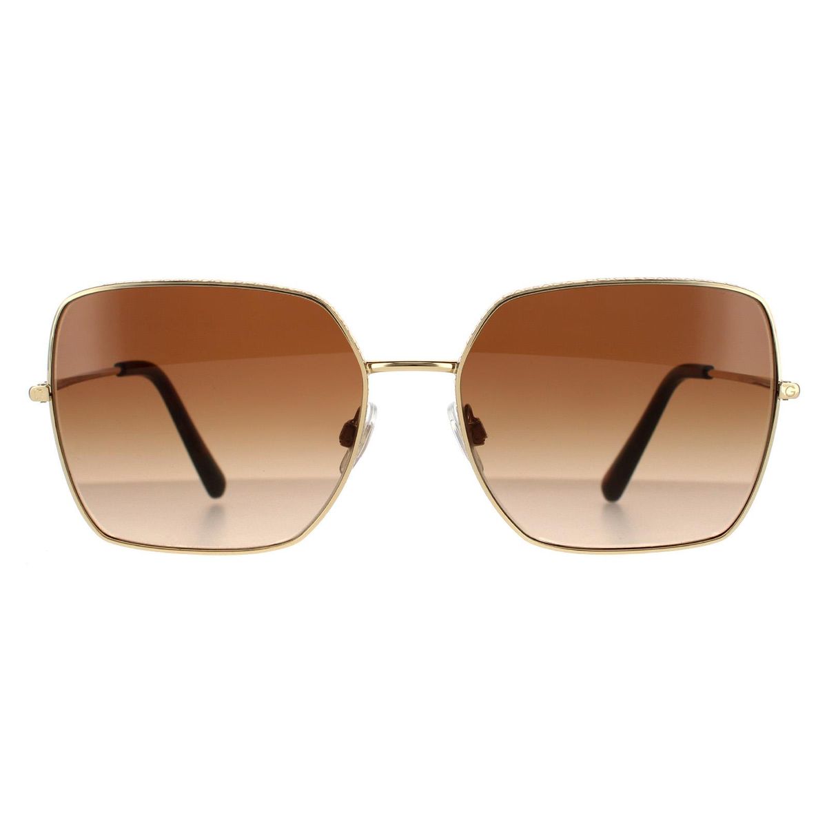 Quadratische Sonnenbrille mit Farbverlauf