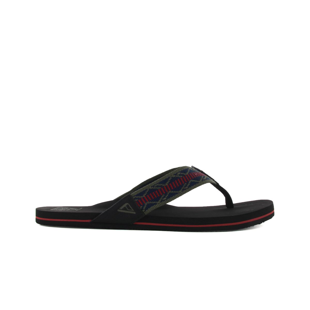 Lässige Flip-Flops mit gewebtem Riemen