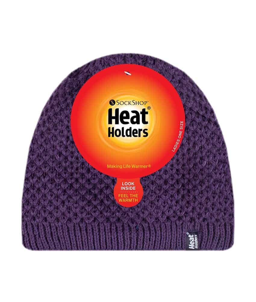 Gefütterte Thermo-Strickmütze mit Fleece