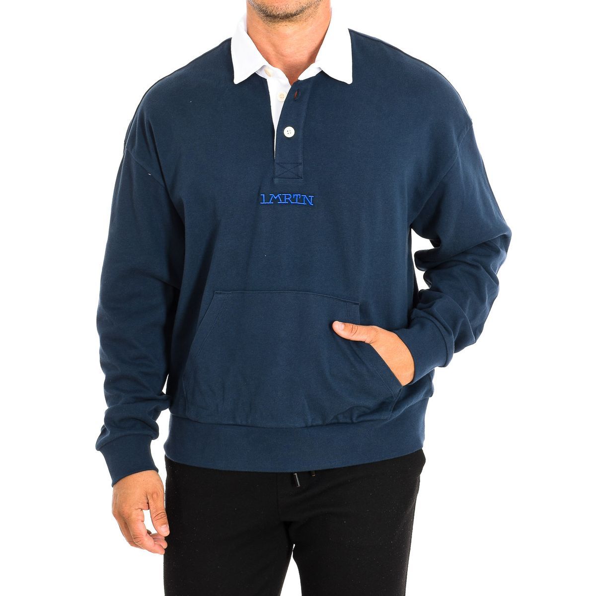 Herren Langarm Rugby Shirt