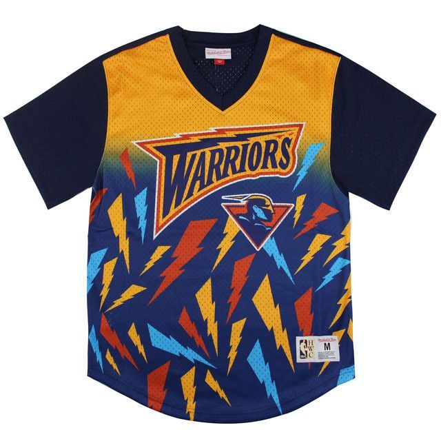 Warriors Gewinne Shot Mesh T-Shirt