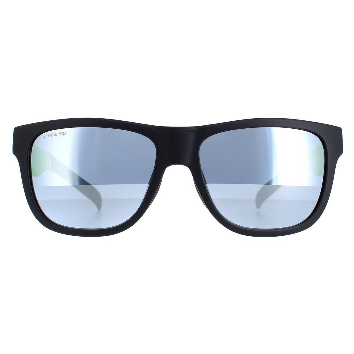 Sonnenbrille mit quadratischem Rahmen und Spiegelgläsern