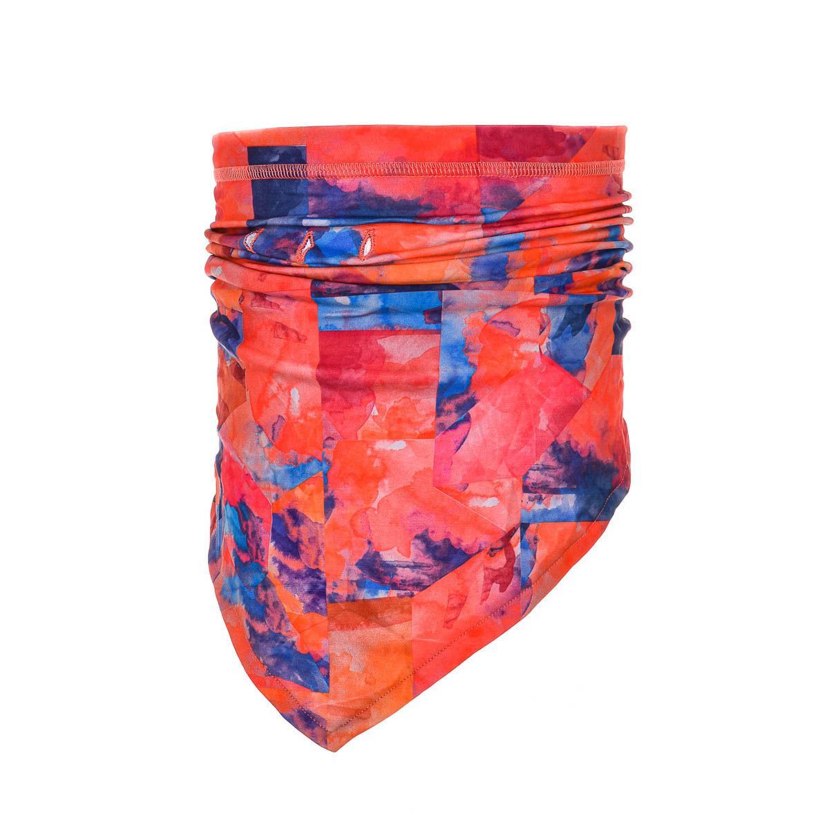 Polar-Nackengamasche mit abstraktem Print