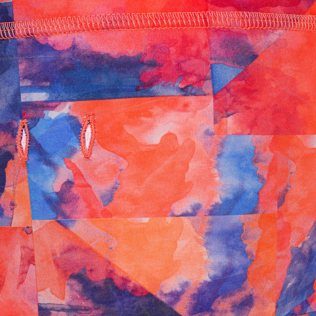 Abstraktes Polar-Bandana mit Aquarell-Druck