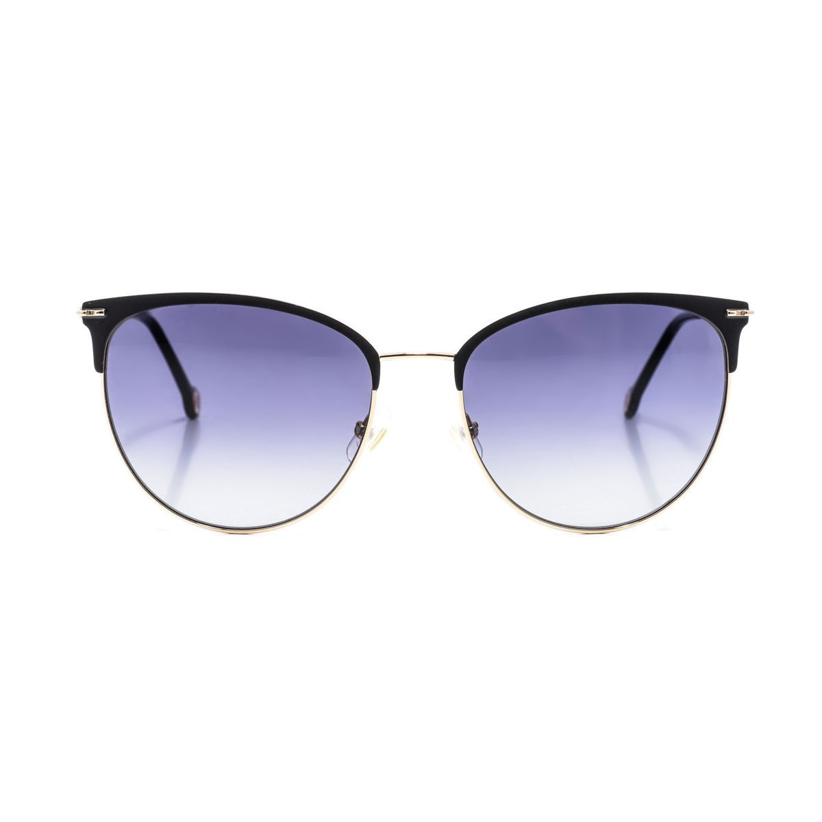 Cat-Eye Sonnenbrille mit Metallrahmen
