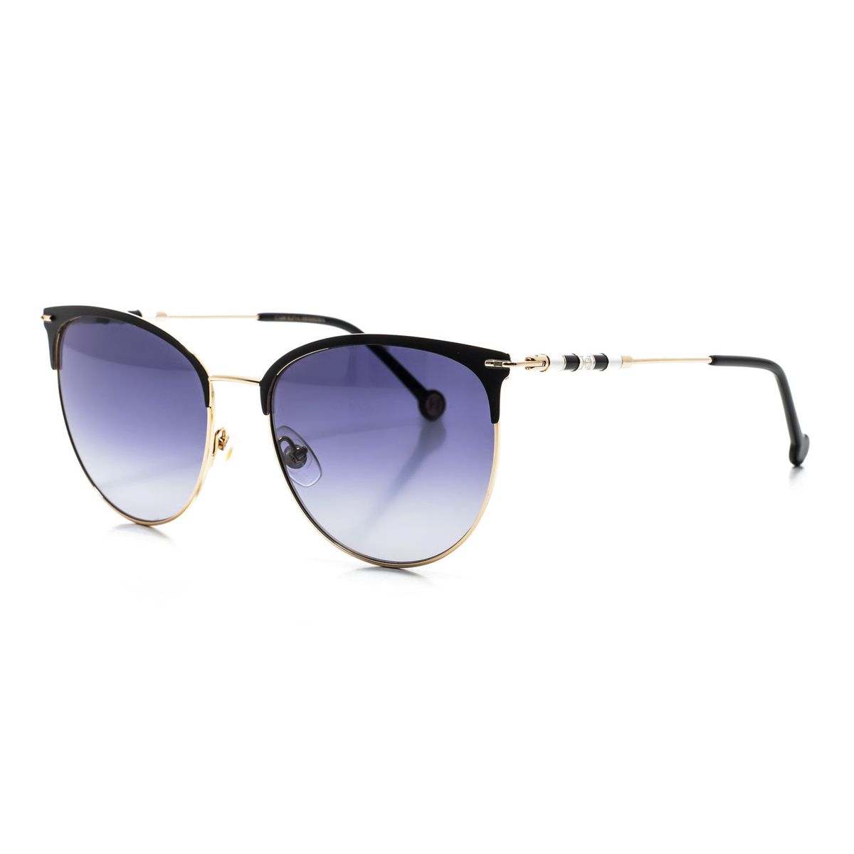 Cat-Eye-Sonnenbrille mit Metallrahmen