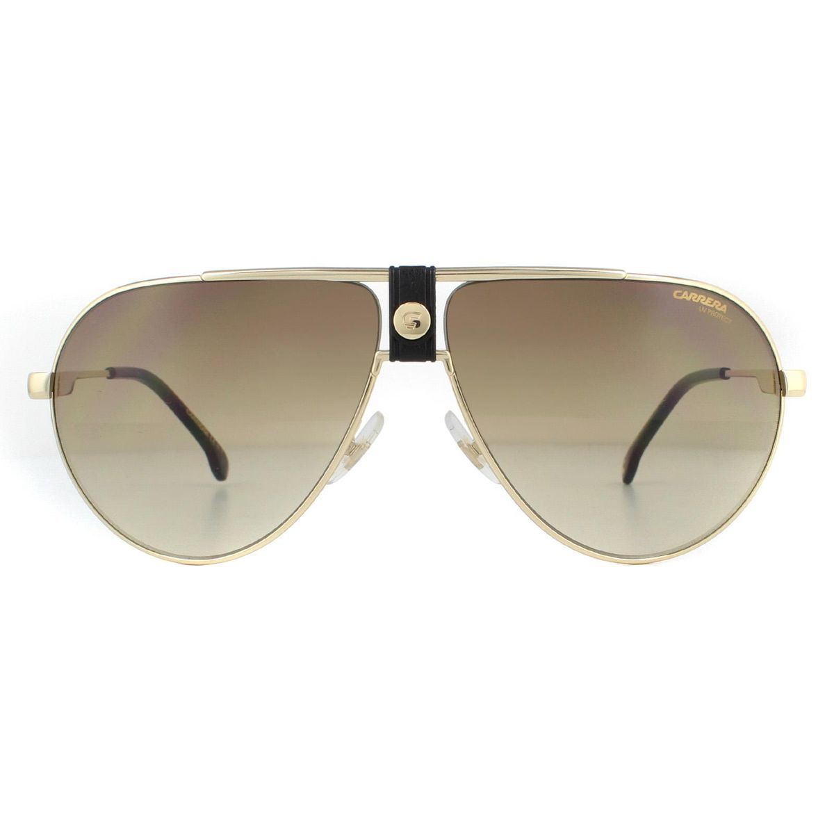 Klassische Pilotenbrille mit Steg