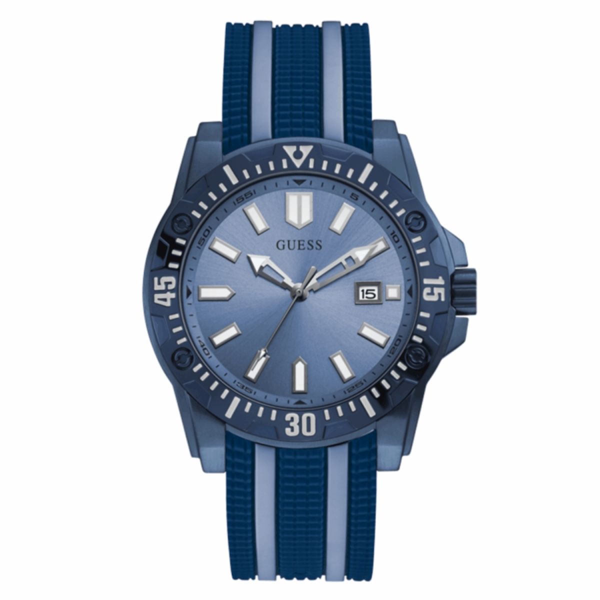 Herren Quarzuhr Blau