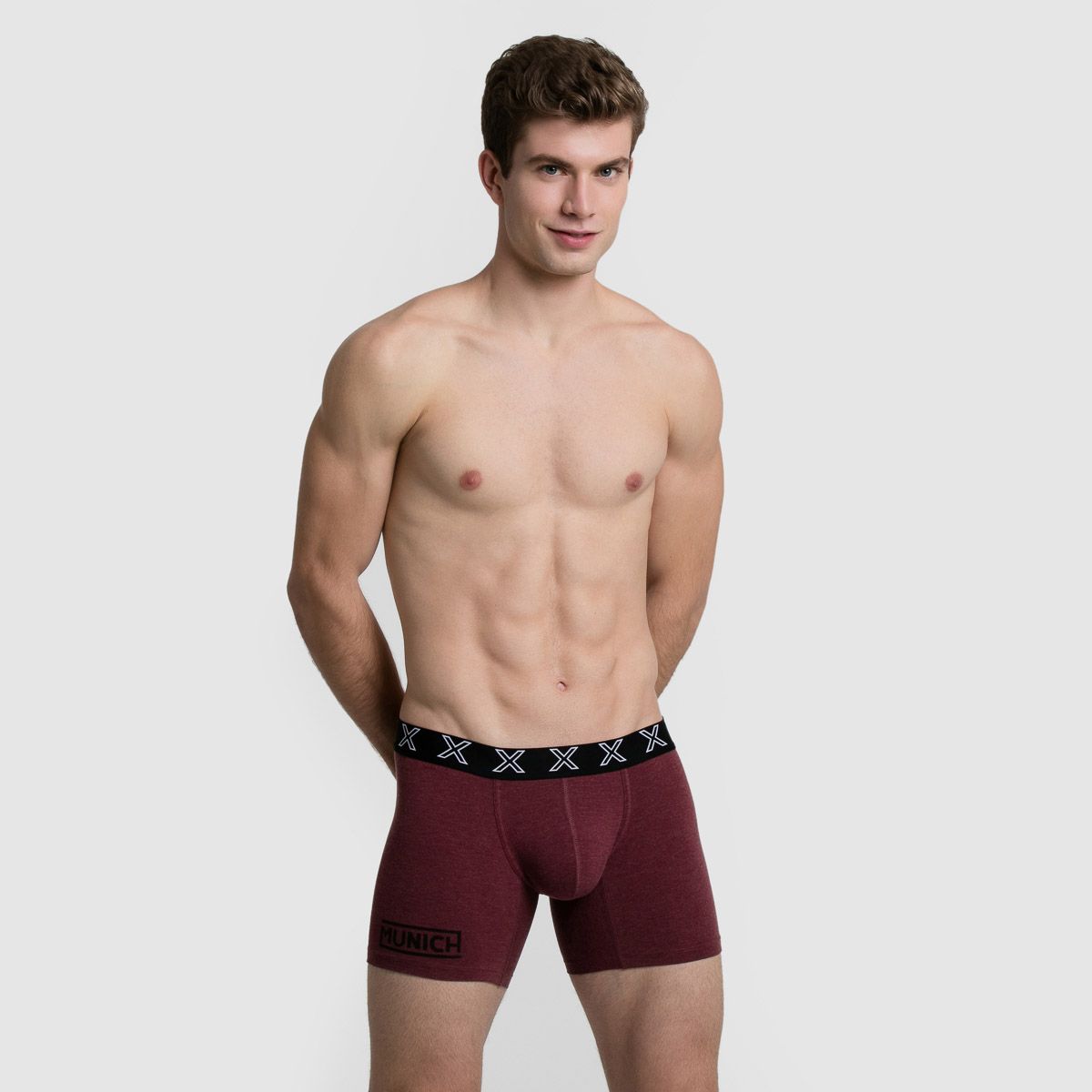 Lässige Stretch-Baumwoll-Boxershorts