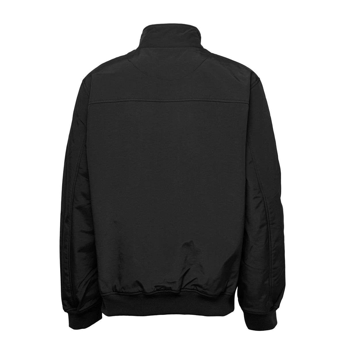 Fleece-gefütterte Jacke mit Trichterkragen
