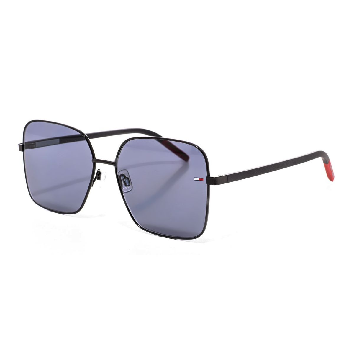 Klassische eckige Metall-Sonnenbrille