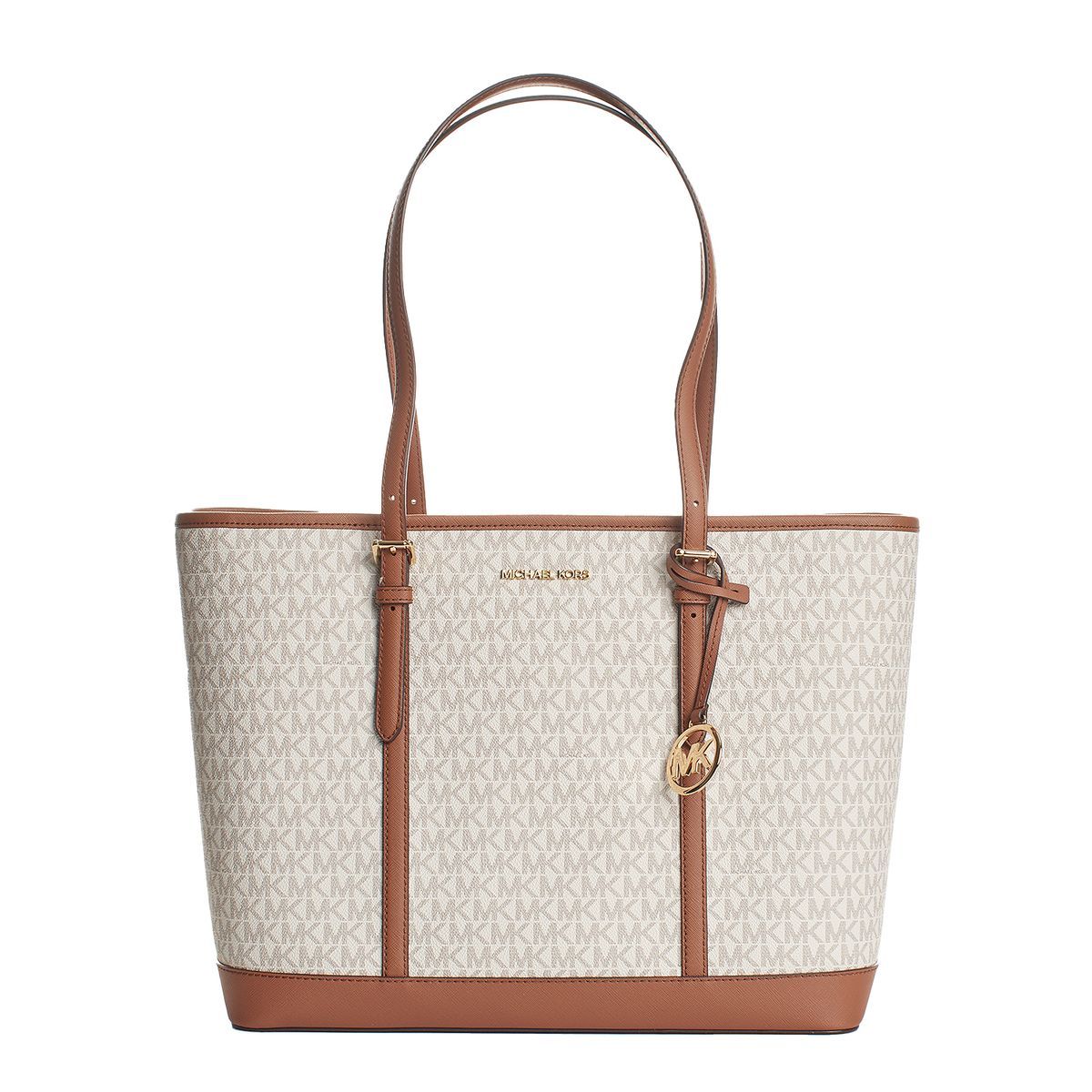 Handtasche mit charakteristischem Aufdruck