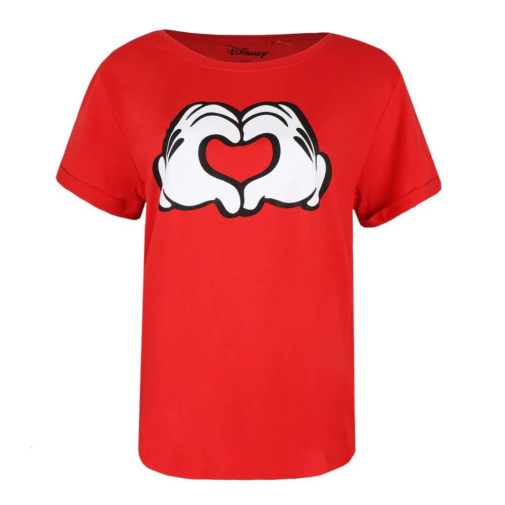 Mickey Mouse Liebeshände T-Shirt