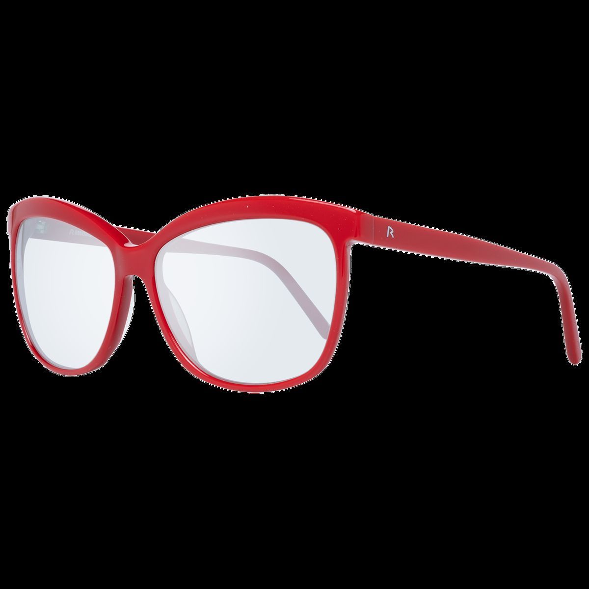 Rote Brille mit Schmetterlingsrahmen