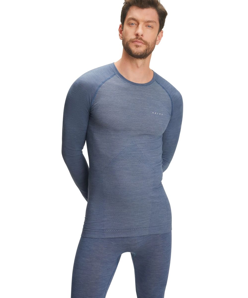 Leichtes Wool-Tech Langarmshirt
