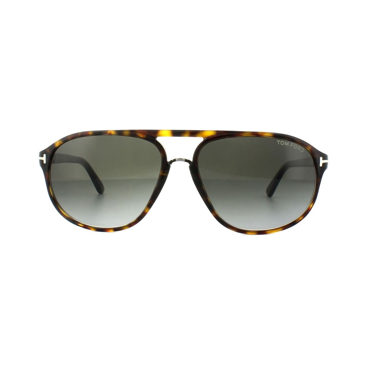 Tom Ford Sonnenbrille 0447 Jacob 52B Dunkel Havanna Rauch Grau Gradient