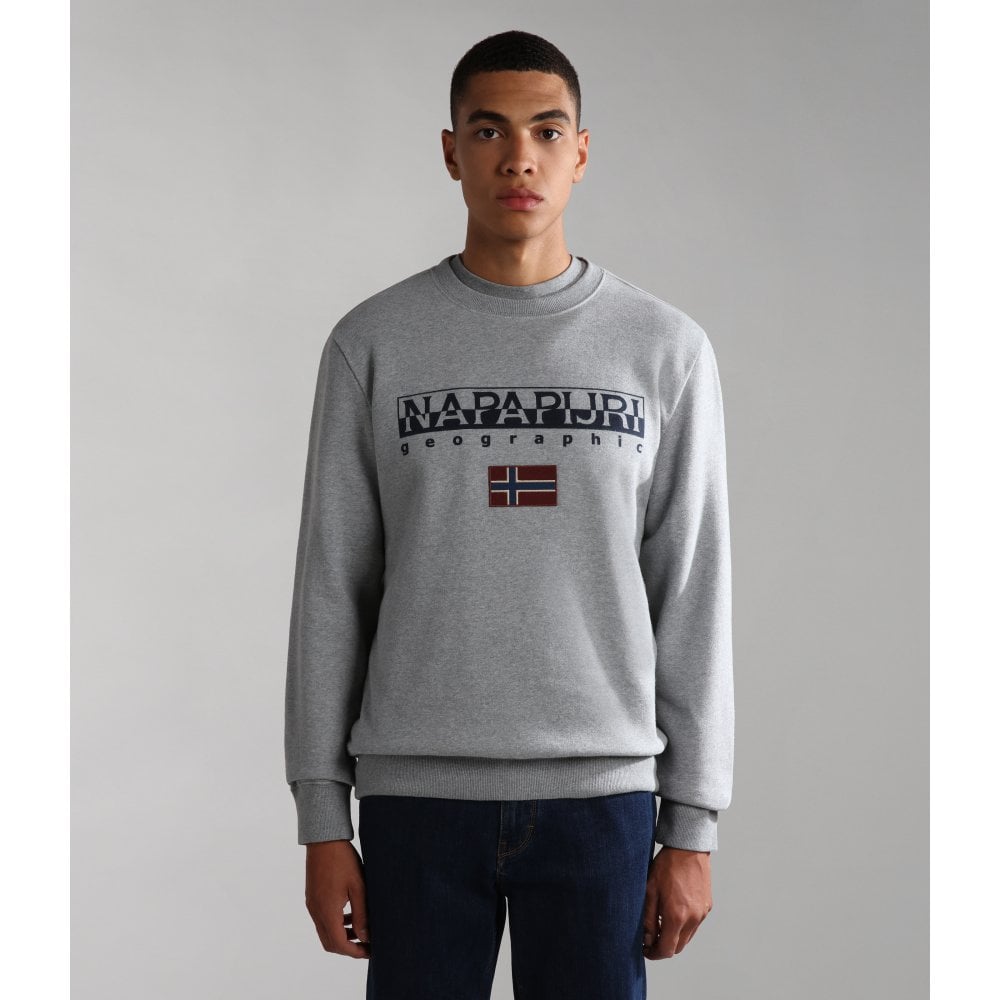 Klassisches Sweatshirt mit Rundhalsausschnitt und Grafik