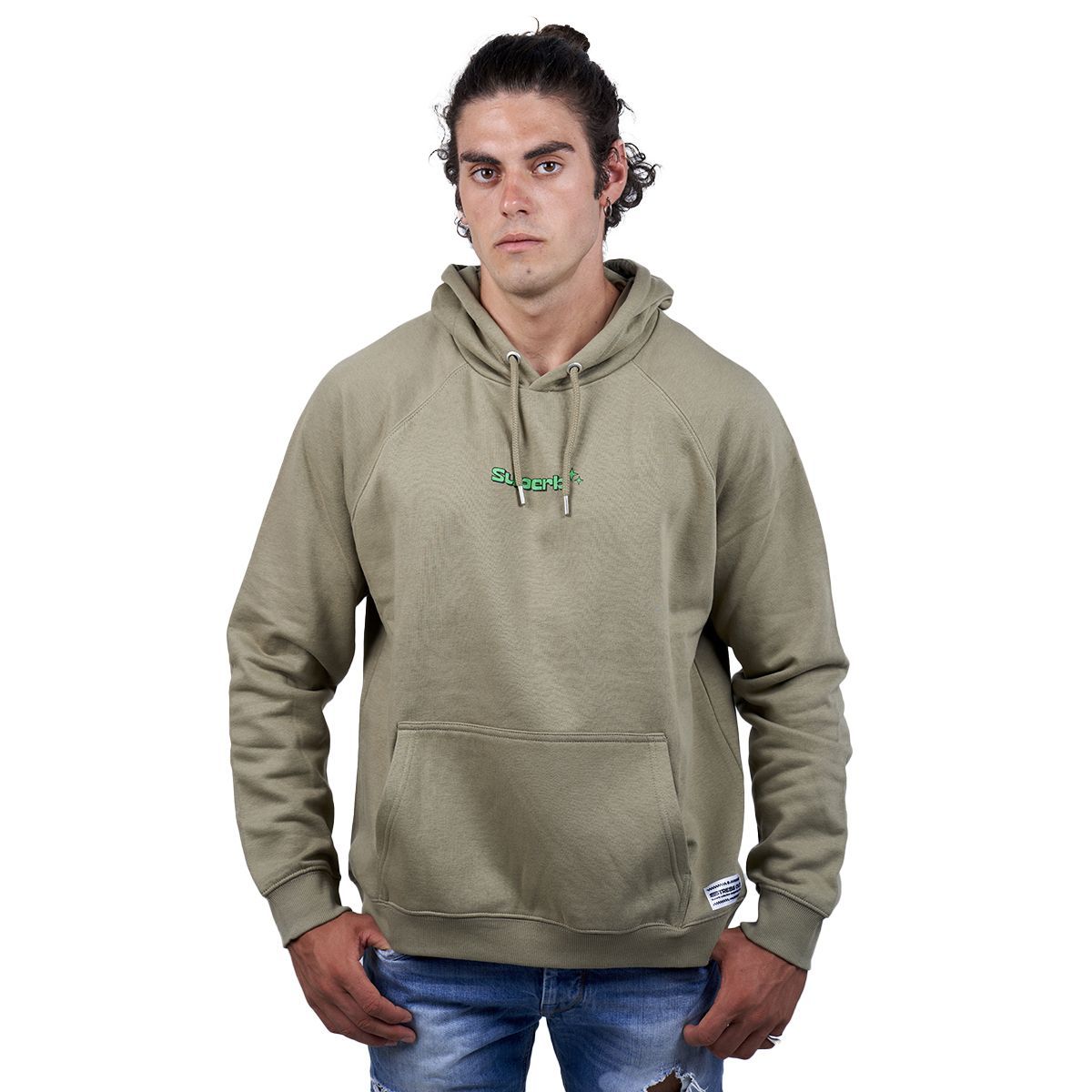Lässiger Kapuzenpullover mit Kordelzug