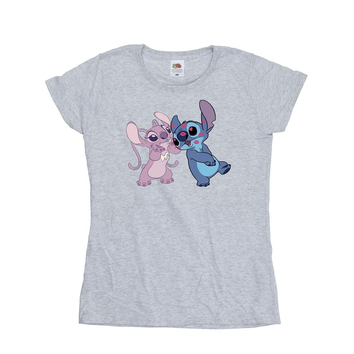 Disney Stitch Kisses Damen T-Shirt