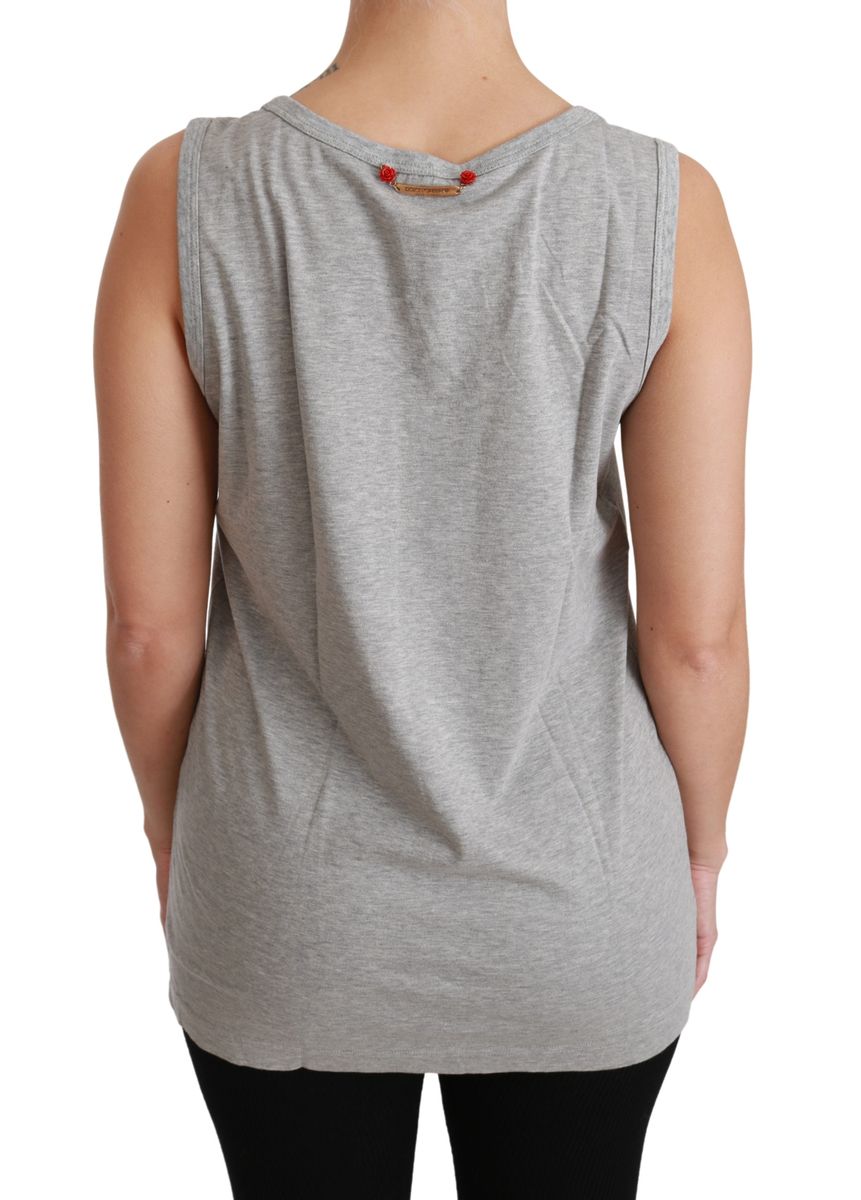 Einfaches, lässiges, ärmelloses Tanktop