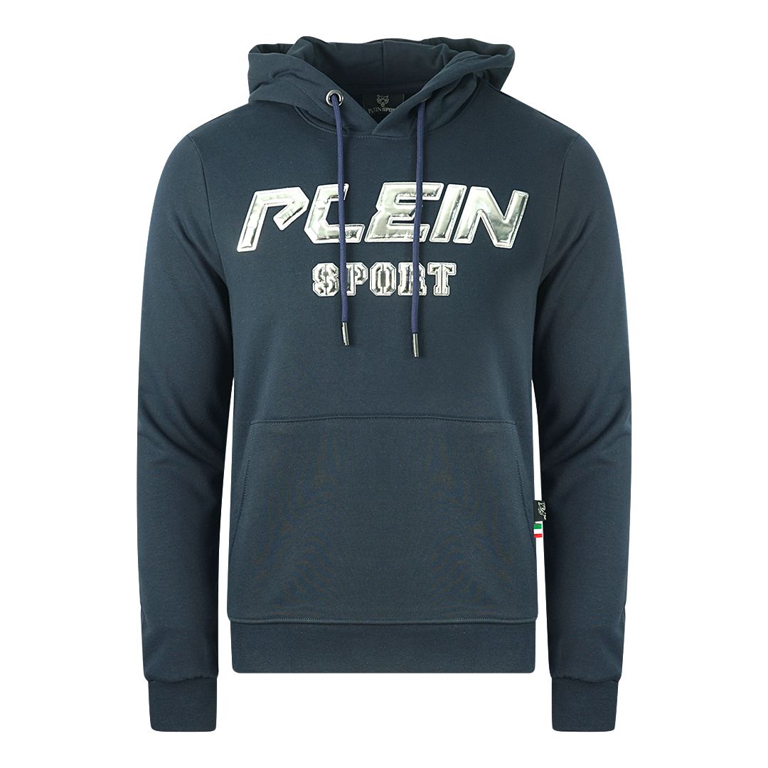 Herren Logo-Print Baumwoll-Hoodie