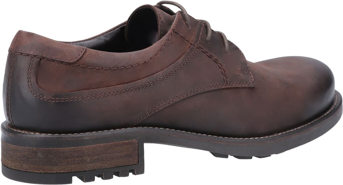 Robuste Derby-Schuhe mit Glattblatt